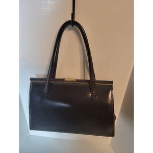 Vintage Ackery London Leather Handbag